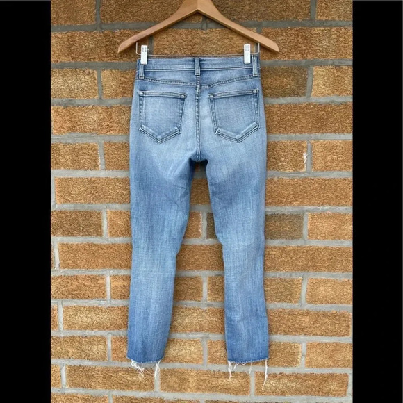 L'Agence El Matador French Slim Mid-Rise Jeans in Dry Ice sz 25 - Picture 10 of 12